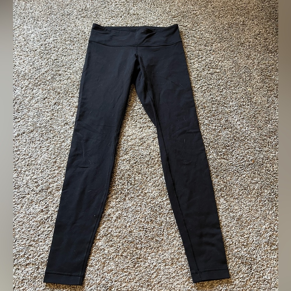 Black Lululemon Leggings - Size 8